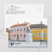 UNESCO WH- Old Rauma Postkarte (Vorne/Hinten)