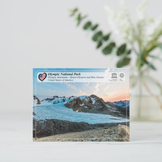 UNESCO WH- Olympischer Nationalpark - Olympischer Postkarte (Stehend Vorderseite)