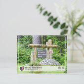 UNESCO WH- Olympischer Nationalpark Postkarte (Stehend Vorderseite)