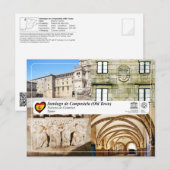 UNESCO WH- Palacio de Gelmírez Postkarte (Vorne/Hinten)