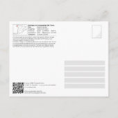 UNESCO WH- Palacio de Rajoy / Pazo de Raxoi Postkarte (Rückseite)