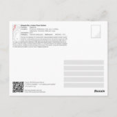 UNESCO WH- Qhapaq Ñan, Andenstraße Postkarte (Rückseite)