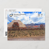 UNESCO WH- Quebrada de Humahuaca Postkarte (Vorne/Hinten)