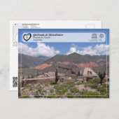 UNESCO WH- Quebrada de Humahuaca Postkarte (Vorne/Hinten)
