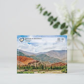 UNESCO WH- Quebrada de Humahuaca Postkarte (Stehend Vorderseite)