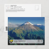 UNESCO WH- Sangay National Park Postkarte (Vorne/Hinten)