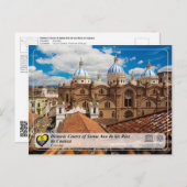 UNESCO WH- Santa Ana de los Ríos de Cuenca Postkarte (Vorne/Hinten)