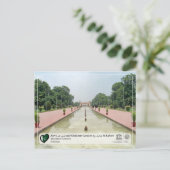 UNESCO WH- Shalamar Gärten - ش ل ا ا ا ر مب Postkarte (Stehend Vorderseite)