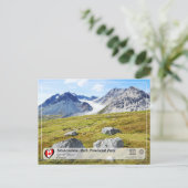 UNESCO WH- Tatshenshini-Alsek Provinzpark Postkarte (Stehend Vorderseite)