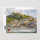UNESCO WH- The Historic Centre of Berat Postkarte (Vorne/Hinten)