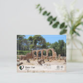 UNESCO WH- Tipasa - ت ي ب ا ز ا Postkarte (Stehend Vorderseite)