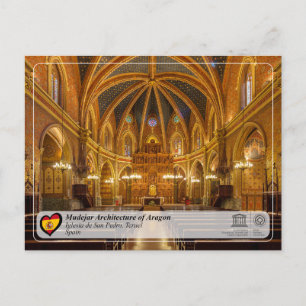 UNESCO WH- Torre e iglesia de San Pedro Postkarte