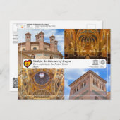 UNESCO WH- Torre e iglesia de San Pedro Postkarte (Vorne/Hinten)