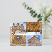 UNESCO WH- Torre e iglesia de San Pedro Postkarte (Stehend Vorderseite)