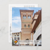 UNESCO WH- Torre e iglesia de San Pedro Postkarte (Vorne/Hinten)