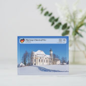UNESCO WH- Wallfahrtskirche Wies Postkarte (Stehend Vorderseite)