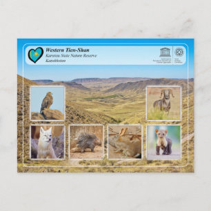 UNESCO WH- Western Tien-Shan - Karatau NR Postkarte