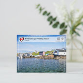 UNESCO WH- Whaling Station in der Bucht von Red Ba Postkarte (Stehend Vorderseite)