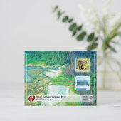 UNESCO WH- Wood Buffalo Nationalpark Postkarte (Stehend Vorderseite)