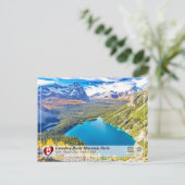 UNESCO WH- Yoho Nationalpark Postkarte (Stehend Vorderseite)