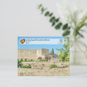 UNESCO WHS - Alcazaba von Mérida Postkarte (Stehend Vorderseite)