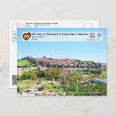 UNESCO WHS - Altstadt von Ávila und ihre Mauern Postkarte (Vorne/Hinten)