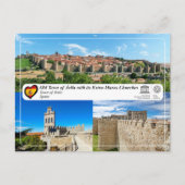 UNESCO WHS - Altstadt von Ávila und ihre Mauern Postkarte (Vorderseite)