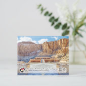 UNESCO WHS - Ancient Thebes - Thebes Necropolis Postkarte (Stehend Vorderseite)