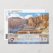 UNESCO WHS - Ancient Thebes - Thebes Necropolis Postkarte (Vorne/Hinten)