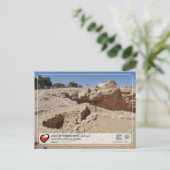 UNESCO WHS - Archäologische Stätte Shisr Postkarte (Stehend Vorderseite)