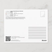 UNESCO WHS - Augustusburg Castle Postkarte (Rückseite)