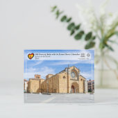 UNESCO WHS - Ávila - Iglesia de San Pedro Postkarte (Stehend Vorderseite)