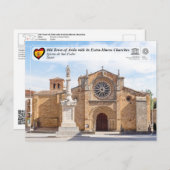 UNESCO WHS - Ávila - Iglesia de San Pedro Postkarte (Vorne/Hinten)