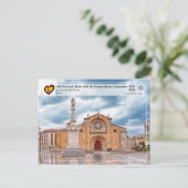 UNESCO WHS - Ávila - Iglesia de San Pedro Postkarte (Stehend Vorderseite)