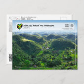 UNESCO WHS - Blue und John Crow Mountains Postkarte (Vorne/Hinten)