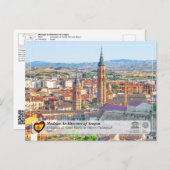 UNESCO WHS - Colegiata de Santa María la Mayor Postkarte (Vorne/Hinten)