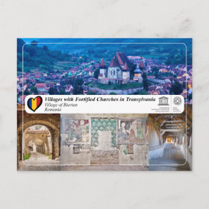 UNESCO WHS - Dorf Biertan Postcard Postkarte