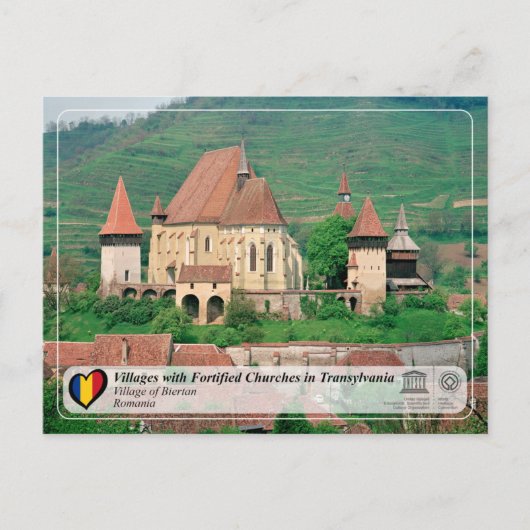 UNESCO WHS - Dorf Biertan Postcard Postkarte (Vorderseite)