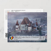 UNESCO WHS - Dorf Biertan Postcard Postkarte (Vorne/Hinten)