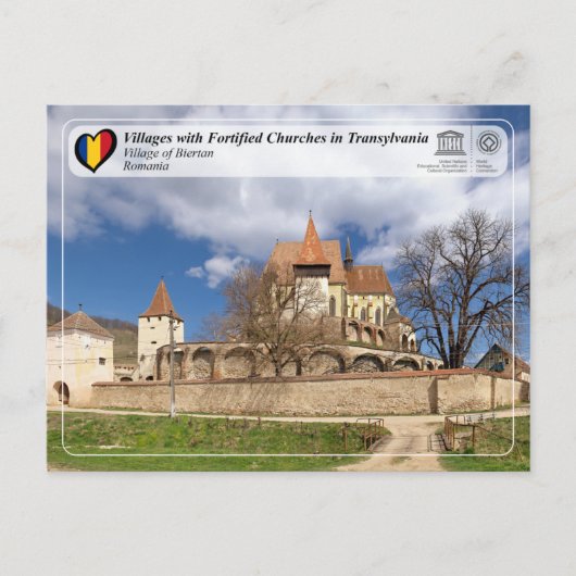 UNESCO WHS - Dorf Biertan Postcard Postkarte (Vorderseite)