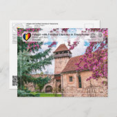 UNESCO WHS - Dorf Câlnic Postcard Postkarte (Vorne/Hinten)