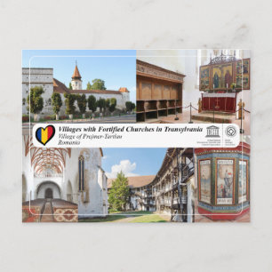 UNESCO WHS - Dorf Prejmer-Tartlau Postkarte