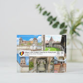 UNESCO WHS - Dorf Valea Viilor Postkarte (Stehend Vorderseite)