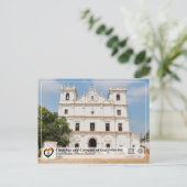 UNESCO WHS - Goa - St. Thomas Church (Aldona) Postkarte (Stehend Vorderseite)
