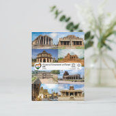 UNESCO WHS - Gruppe der Denkmäler in Hampi Postkarte (Stehend Vorderseite)