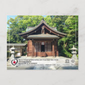 UNESCO WHS - Hetsu-gu, Munakata Taisha Postkarte (Vorderseite)