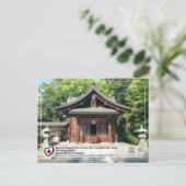 UNESCO WHS - Hetsu-gu, Munakata Taisha Postkarte (Stehend Vorderseite)