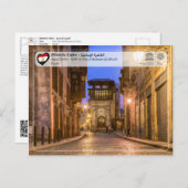 UNESCO WHS - Historisches Kairo - Fatimid Nucleus Postkarte (Vorne/Hinten)