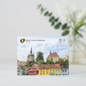UNESCO WHS - Historisches Zentrum von Sighisoara Postkarte (Stehend Vorderseite)