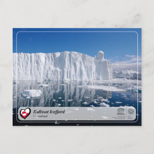 UNESCO WHS - Ilulissat Icefjord Postkarte